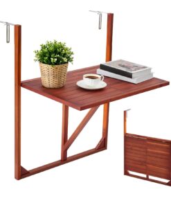 VEVOR Balcony Hanging Folding Table 650x450 mm